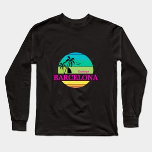 Barcelona Spain Long Sleeve T-Shirt